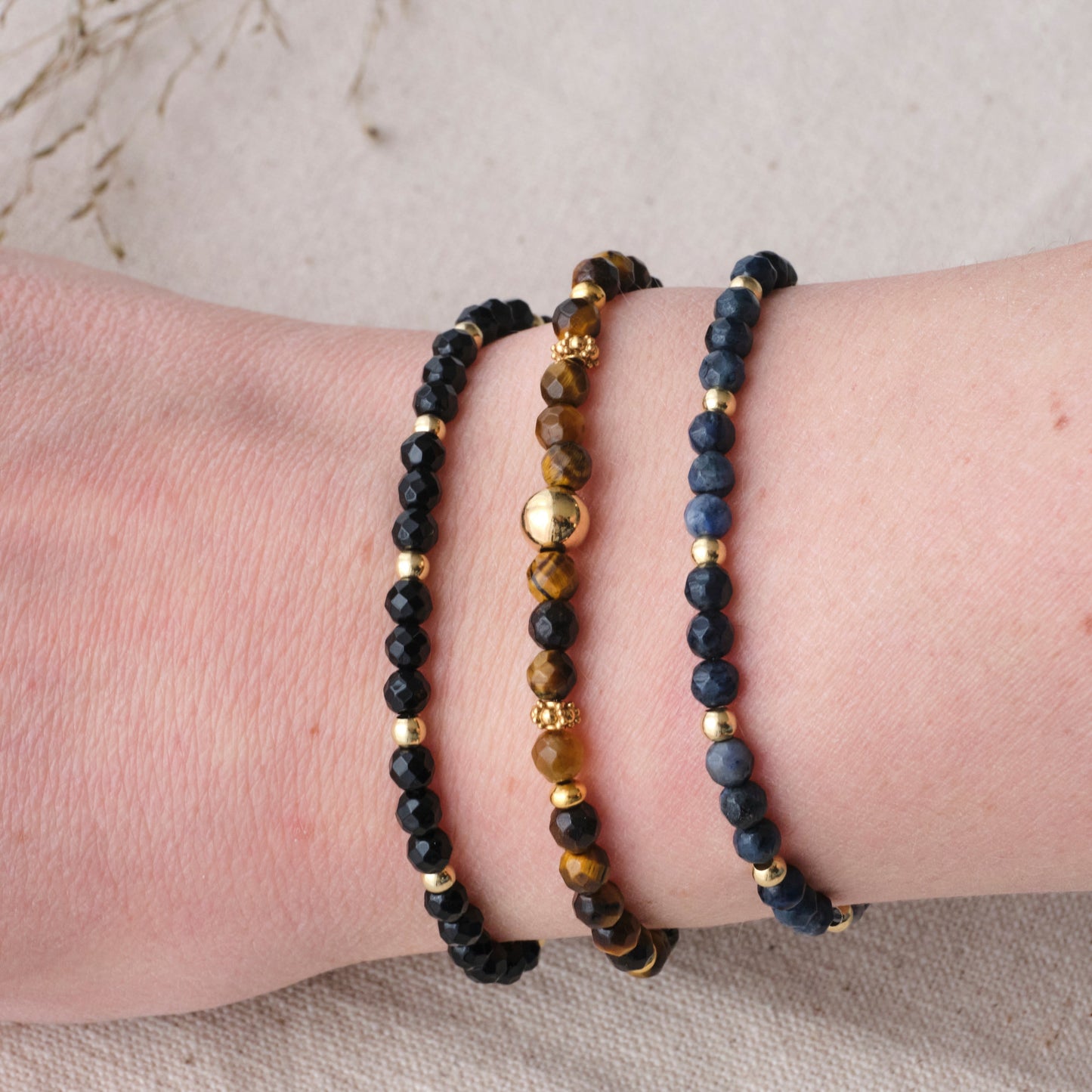 Armband Dumortierit - Konzentration