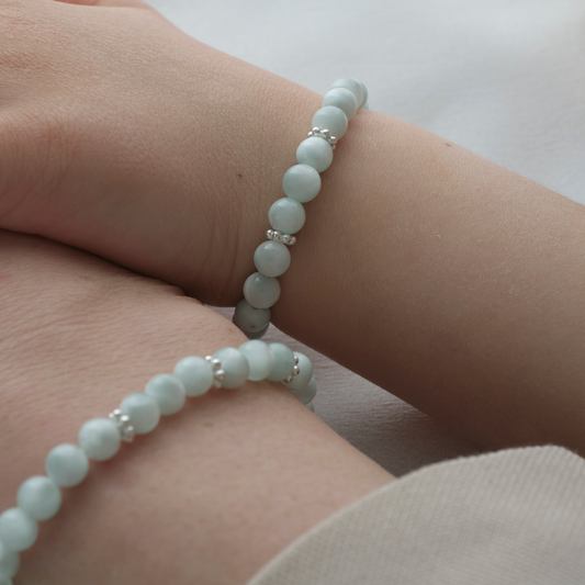 Armband Angelit - Innere Balance