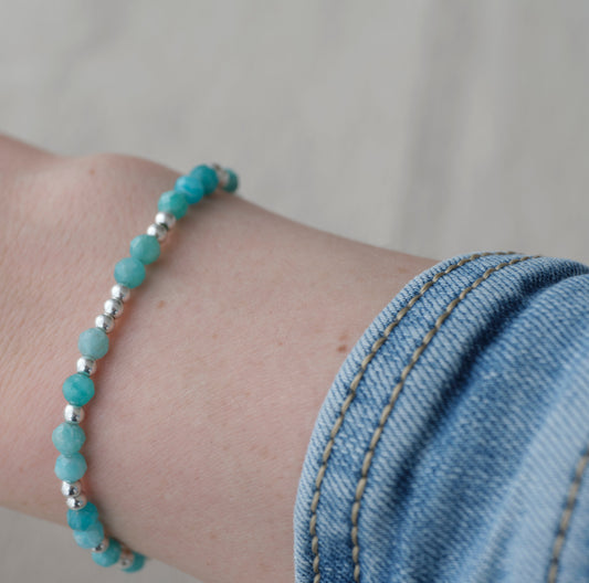 Armband Amazonit - Harmonie