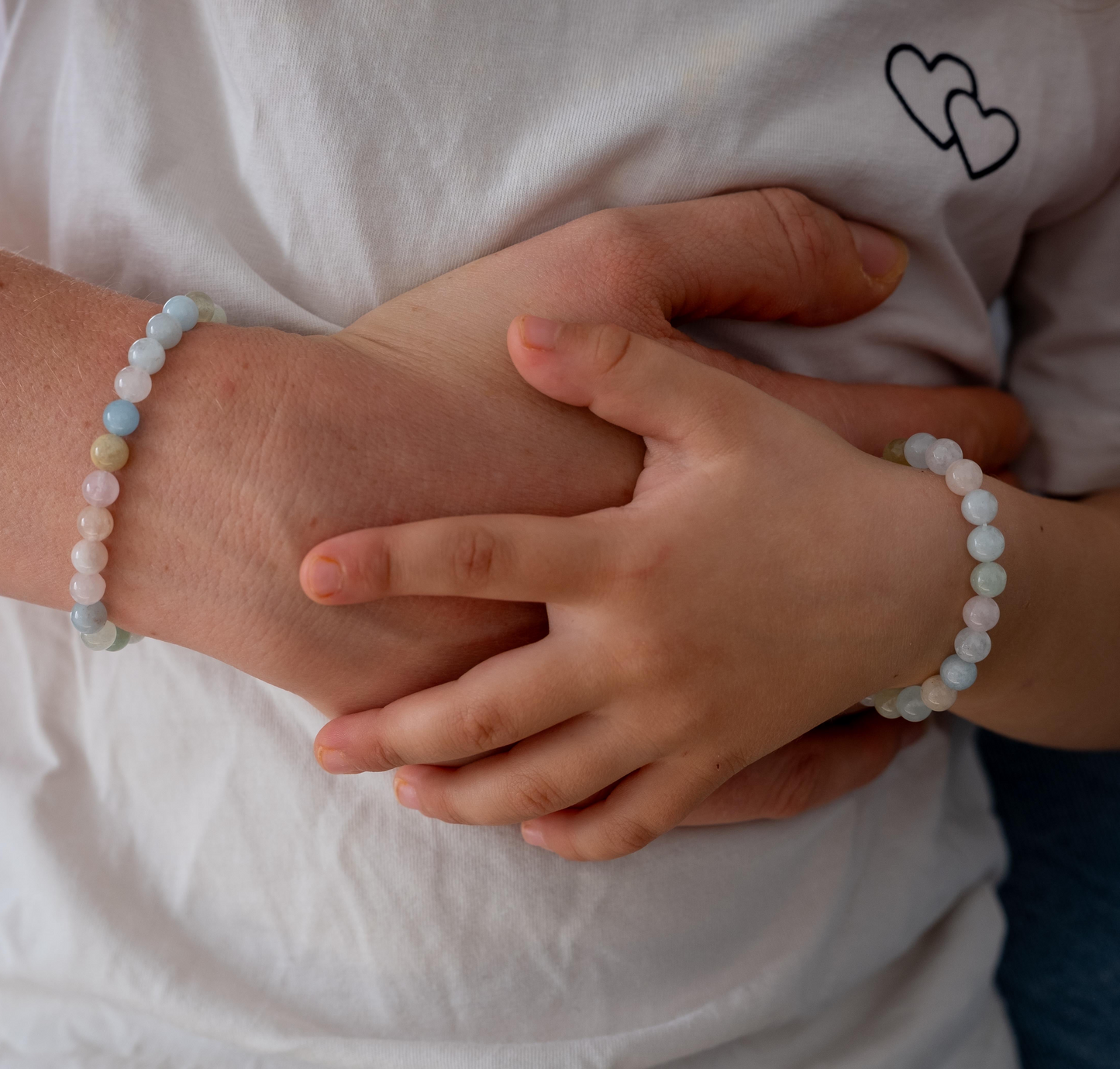 Armband Morganit - Lebensfreude