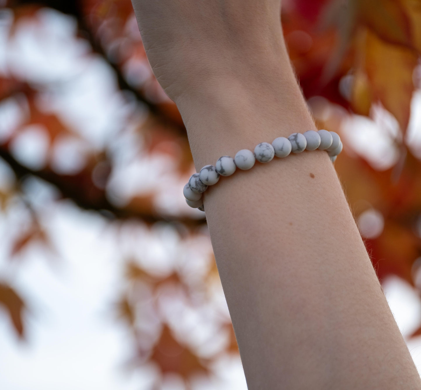 Armband Magnesit - 8 mm