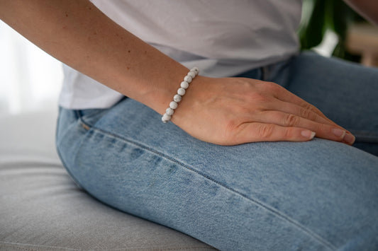 Armband Magnesit - 8 mm