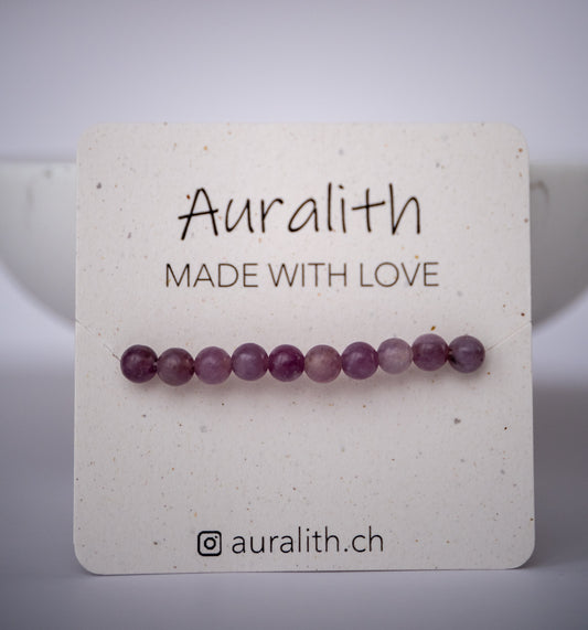 Armband Lepidolith - Beruhigend