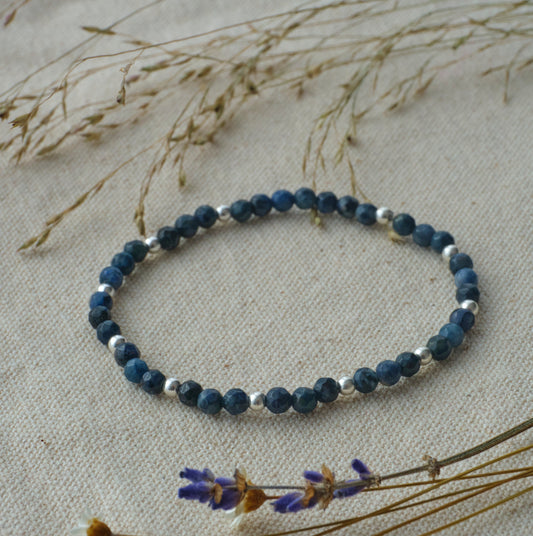 Armband Dumortierit - Konzentration