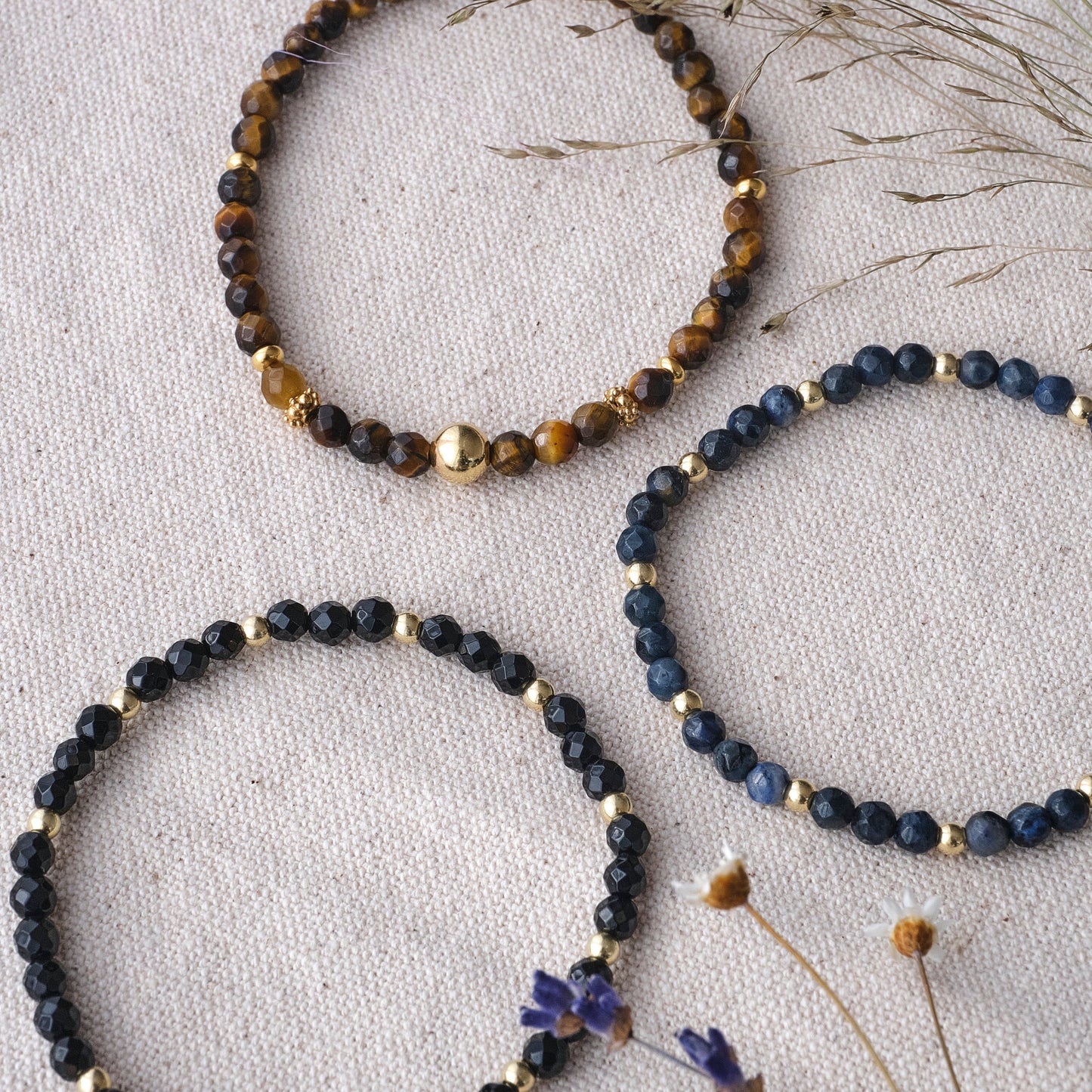 Armband Dumortierit - Konzentration