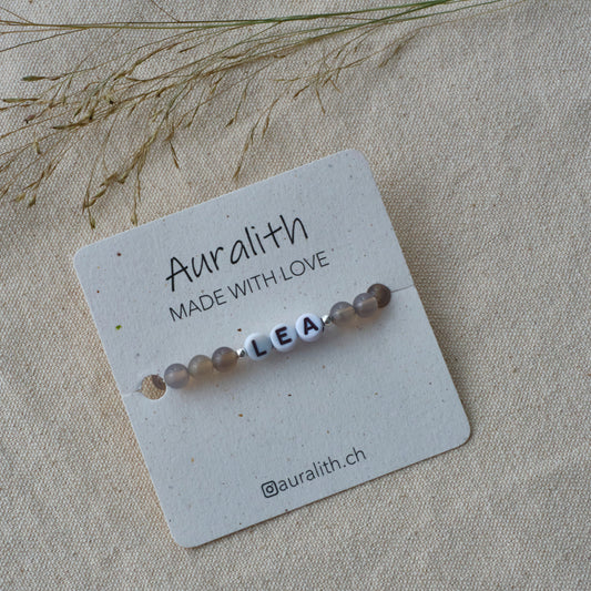 Armband Achat - personalisiert