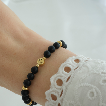Armband Onyx - Selbstvertrauen