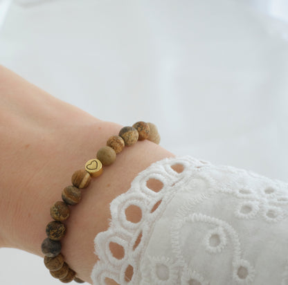 Armband Jaspis - Kraft