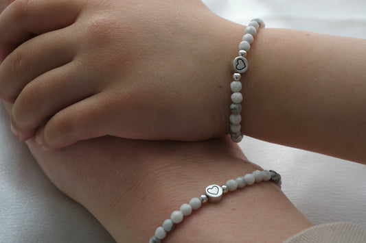 Familienarmband Magnesit - Innere Ruhe