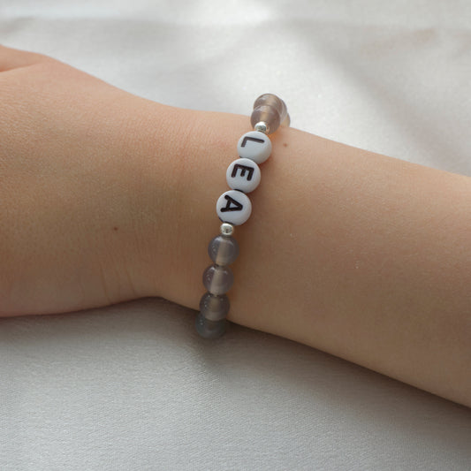 Armband Achat - personalisiert
