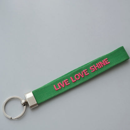 Schlüsselanhänger - LIVE LOVE SHINE