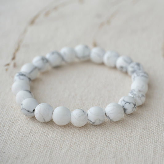 Armband Magnesit - Innere Ruhe