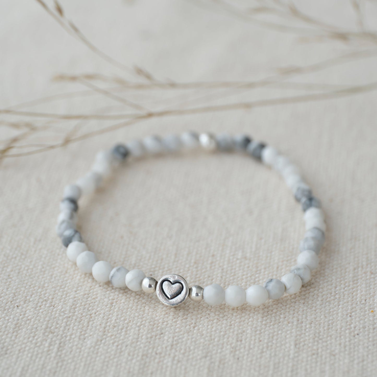 Armband Magnesit - Innere Ruhe