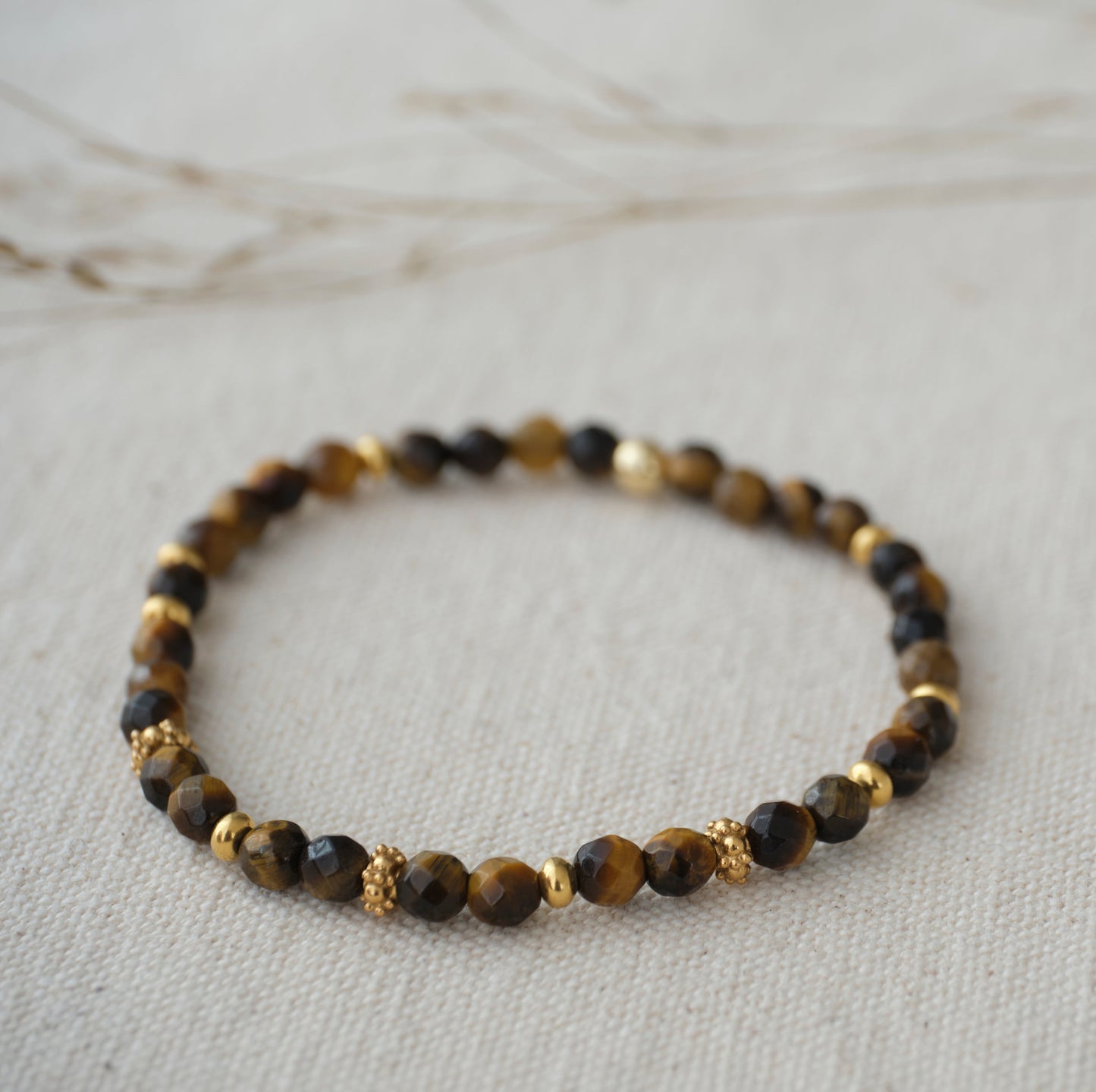 Armband Tigerauge - Innere Stärke