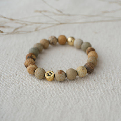 Armband Jaspis - Kraft