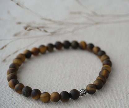 Armband Tigerauge - Innere Stärke