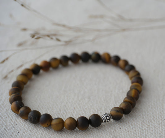 Armband Tigerauge - Innere Stärke