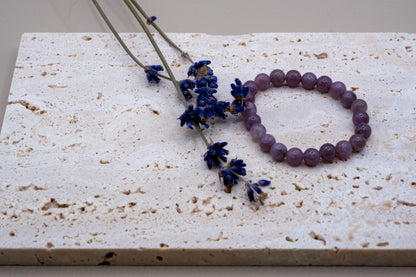 Kinderarmband Lepidolith