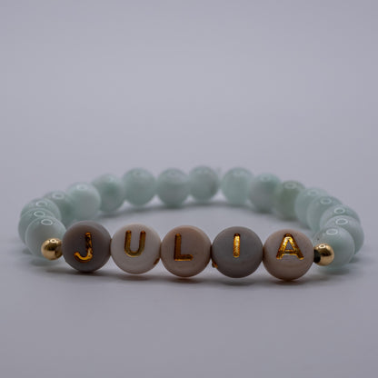 Kinderarmband Angelit- personalisiert