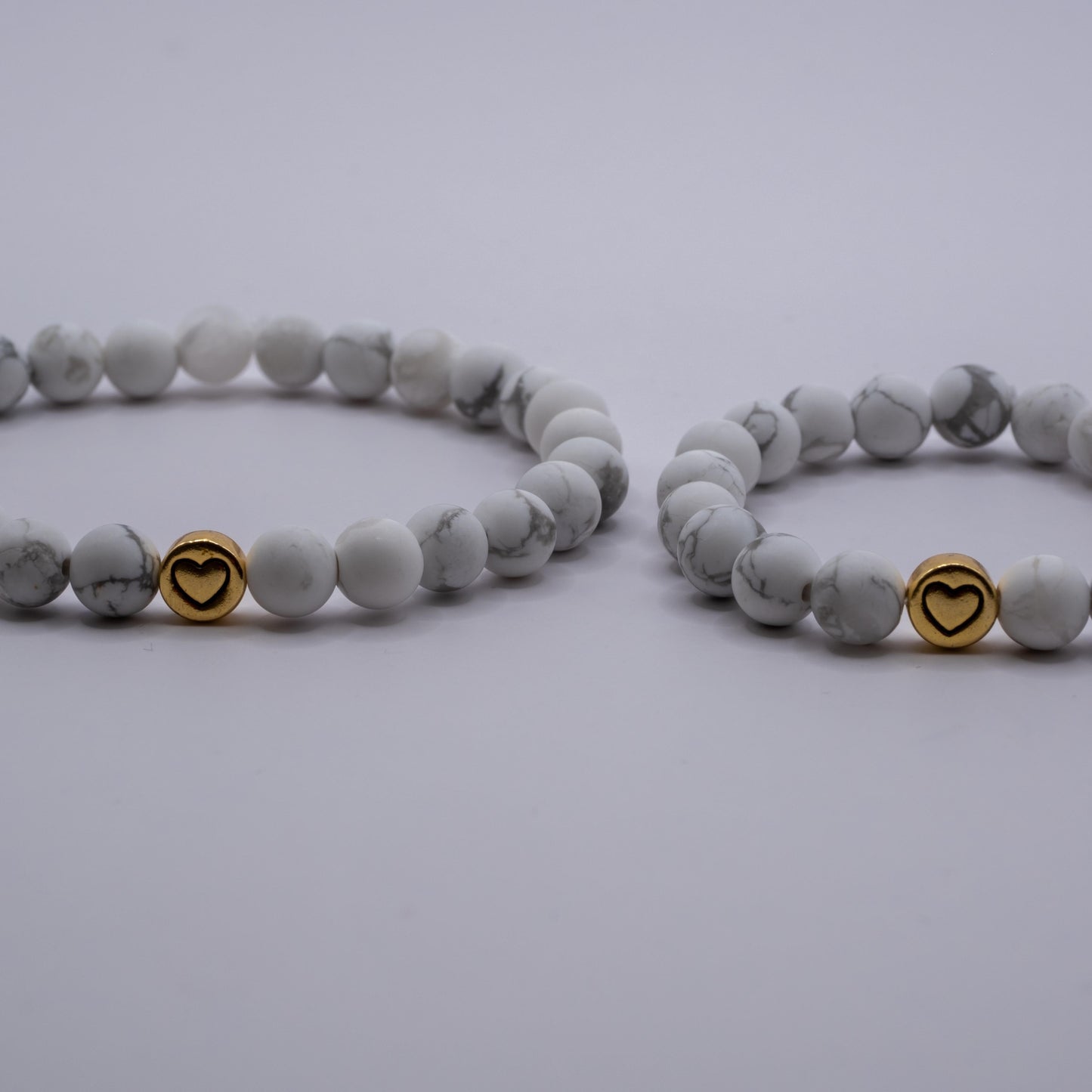 Familienarmband Magnesit - Gold