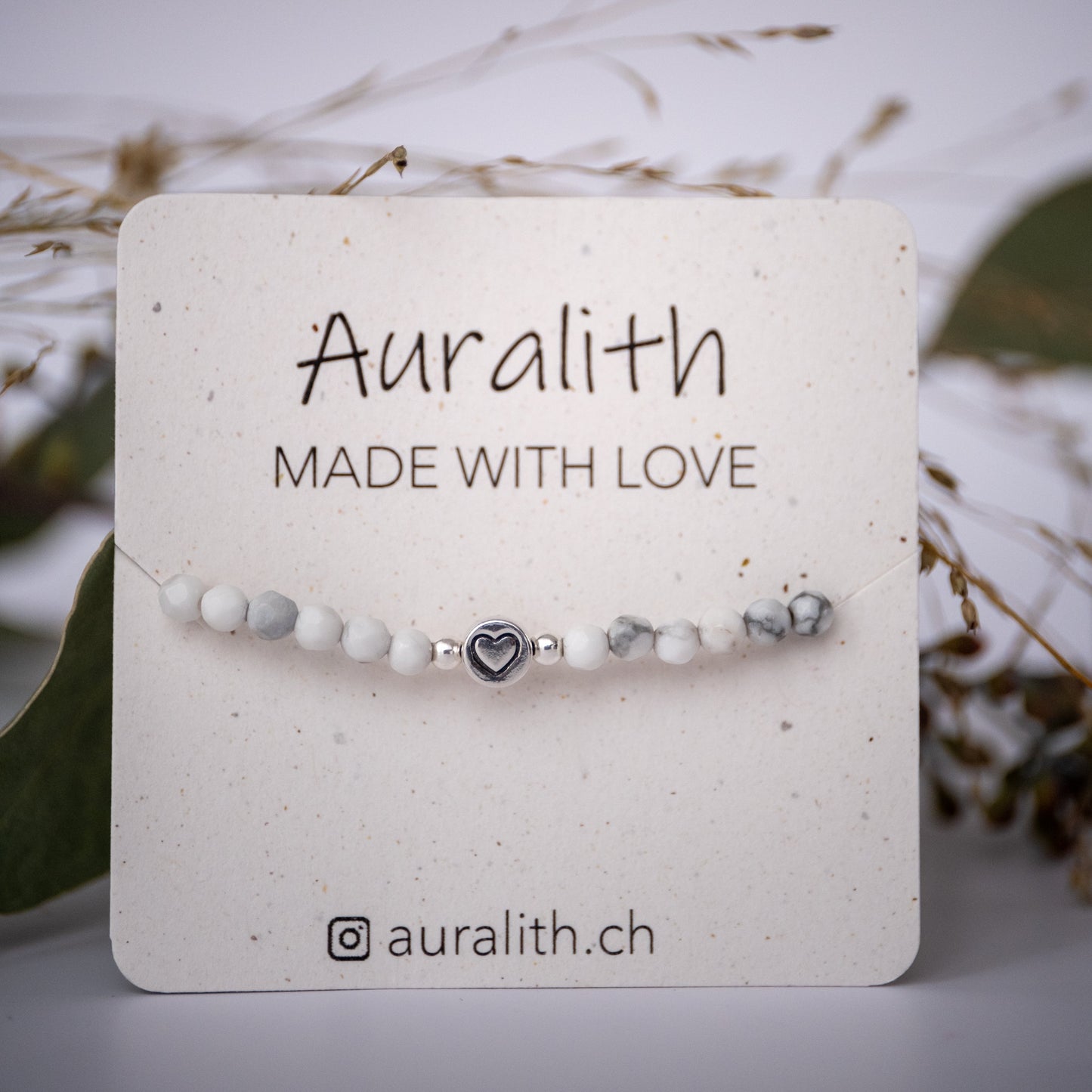 Armband Magnesit - Innere Ruhe