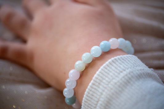 Armband Morganit - Lebensfreude