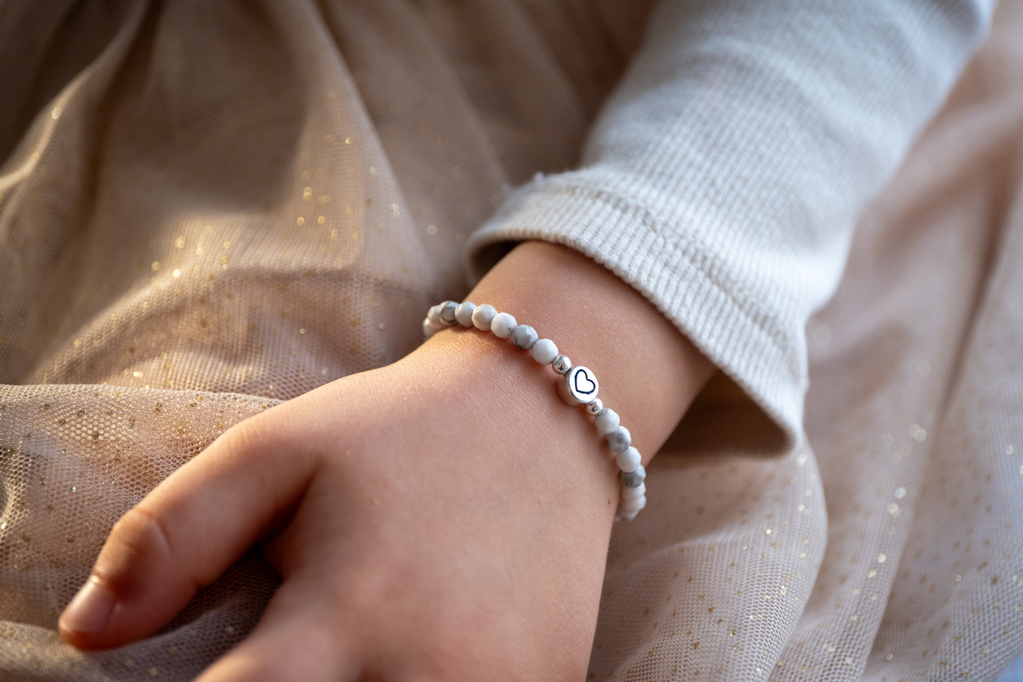 Armband Magnesit - Innere Ruhe