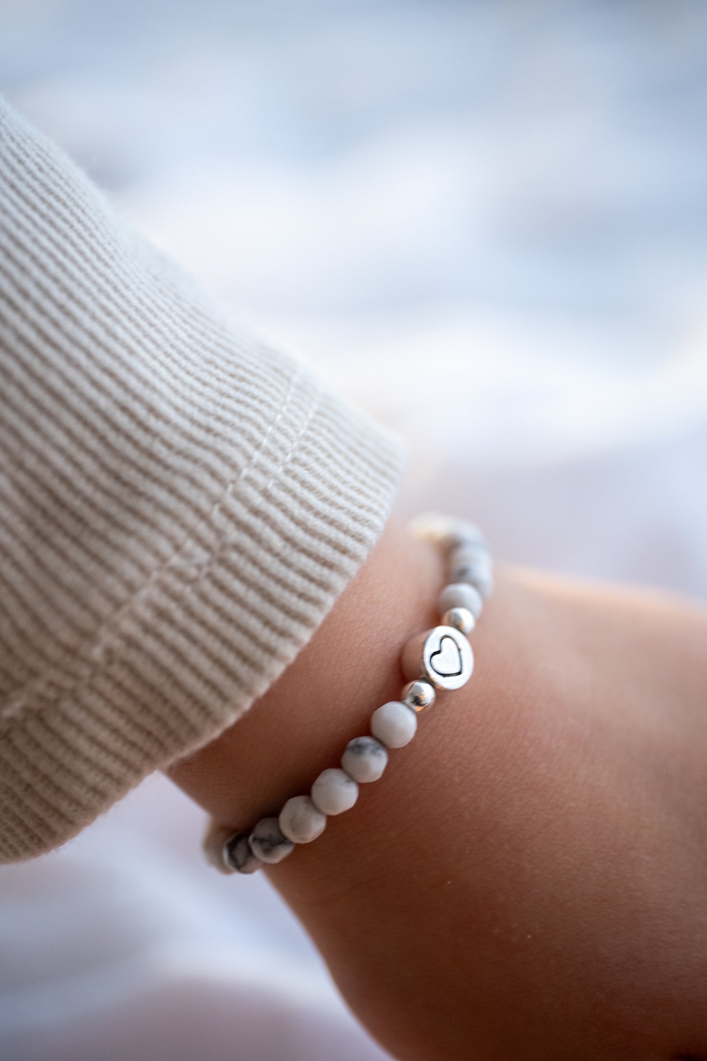 Armband Magnesit - Innere Ruhe