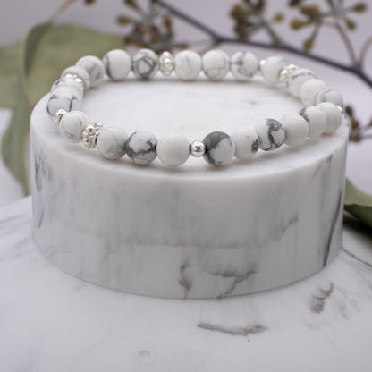 Armband Magnesit - Innere Ruhe