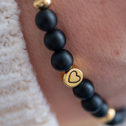Armband Onyx - Selbstvertrauen