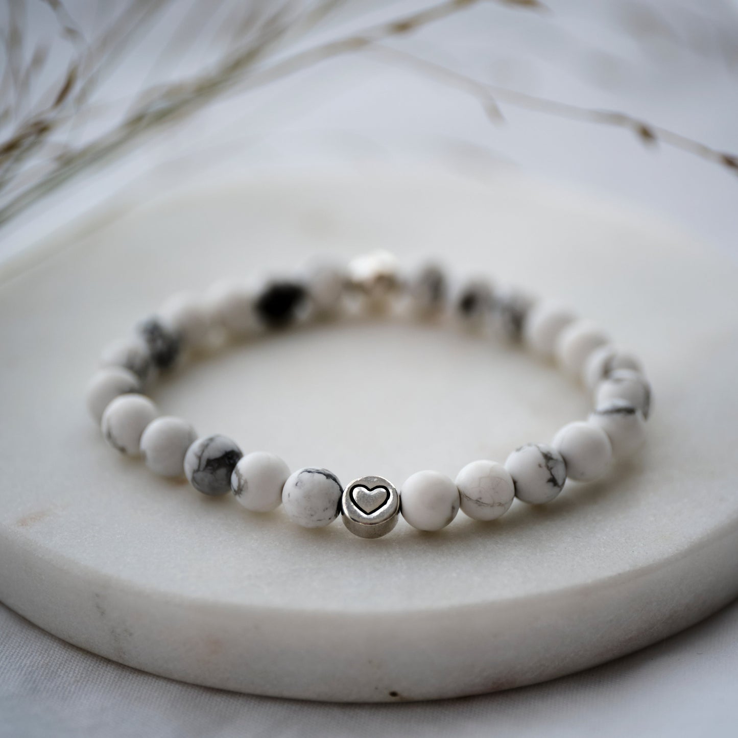 Armband Magnesit - Innere Ruhe