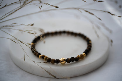 Armband Tigerauge - Innere Stärke