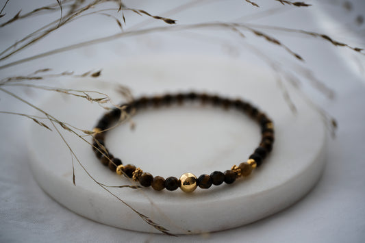 Armband Tigerauge - Innere Stärke