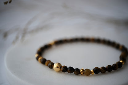 Armband Tigerauge - Innere Stärke