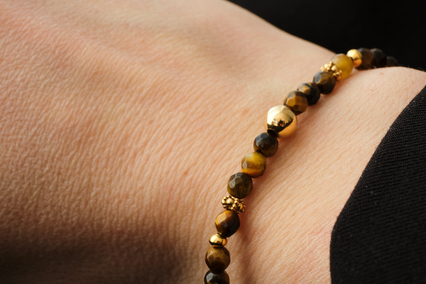 Armband Tigerauge - Innere Stärke