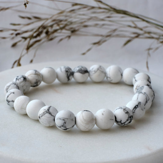 Armband Magnesit - Innere Ruhe